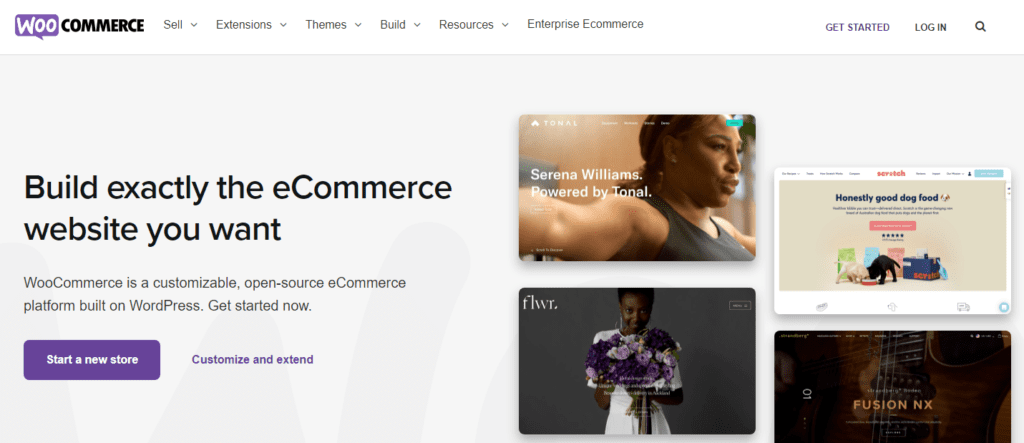 WooCommerce WordPress based ecommerce platform