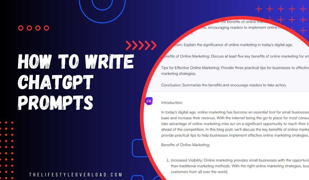 How To Write ChatGPT Prompts: A Complete Beginner's Guide